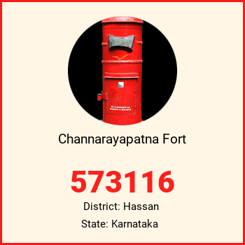 Channarayapatna Fort pin code, district Hassan in Karnataka