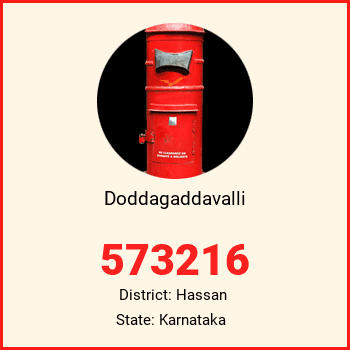 Doddagaddavalli pin code, district Hassan in Karnataka