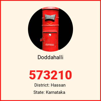 Doddahalli pin code, district Hassan in Karnataka