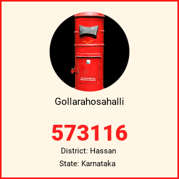 Gollarahosahalli pin code, district Hassan in Karnataka
