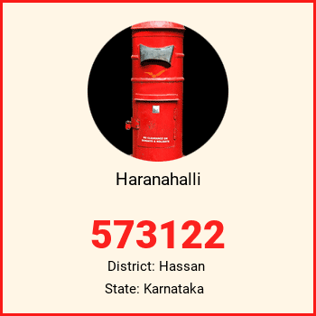 Haranahalli pin code, district Hassan in Karnataka
