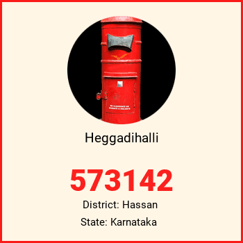 Heggadihalli pin code, district Hassan in Karnataka