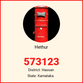 Hethur pin code, district Hassan in Karnataka