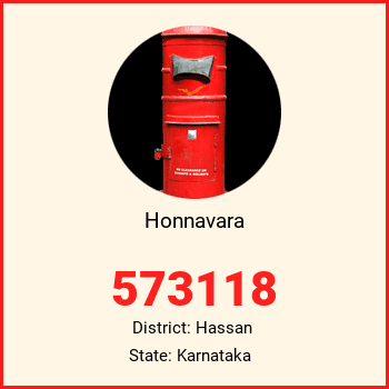 Honnavara pin code, district Hassan in Karnataka