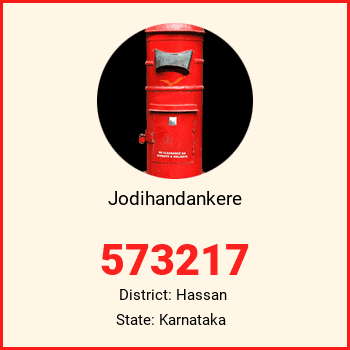Jodihandankere pin code, district Hassan in Karnataka