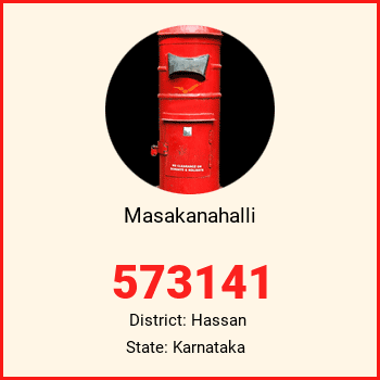 Masakanahalli pin code, district Hassan in Karnataka