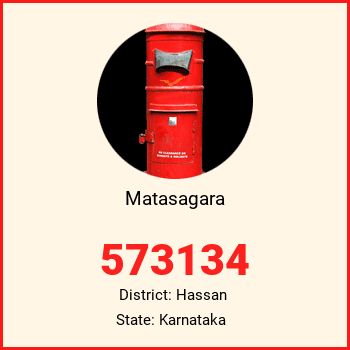 Matasagara pin code, district Hassan in Karnataka