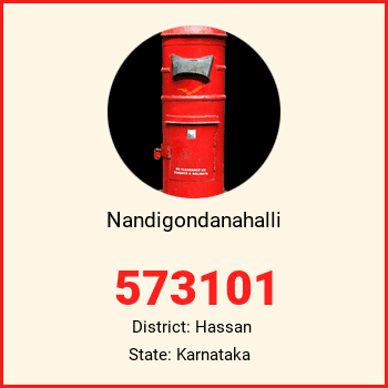 Nandigondanahalli pin code, district Hassan in Karnataka