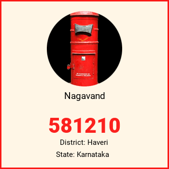 Nagavand pin code, district Haveri in Karnataka