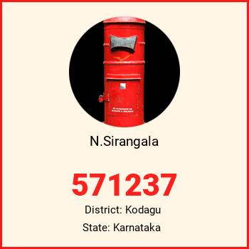 N.Sirangala pin code, district Kodagu in Karnataka