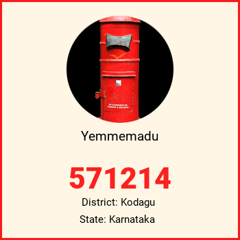 Yemmemadu pin code, district Kodagu in Karnataka