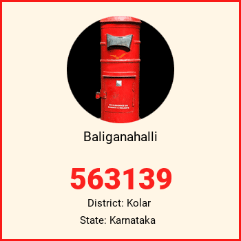 Baliganahalli pin code, district Kolar in Karnataka