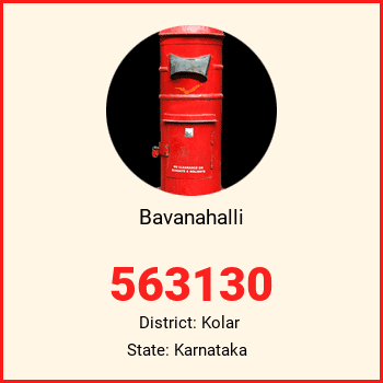 Bavanahalli pin code, district Kolar in Karnataka