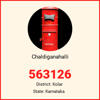 Chaldiganahalli pin code, district Kolar in Karnataka