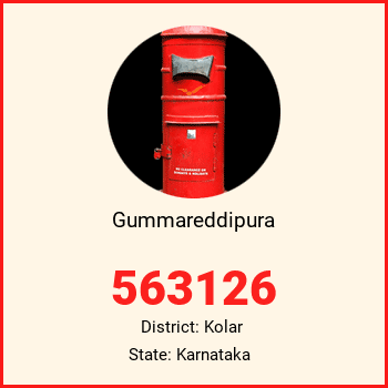 Gummareddipura pin code, district Kolar in Karnataka