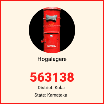 Hogalagere pin code, district Kolar in Karnataka
