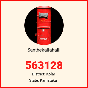 Santhekallahalli pin code, district Kolar in Karnataka