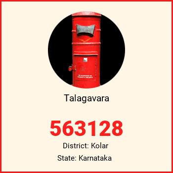 Talagavara pin code, district Kolar in Karnataka