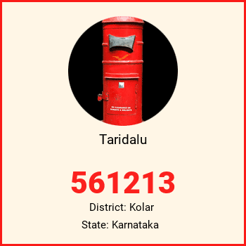Taridalu pin code, district Kolar in Karnataka
