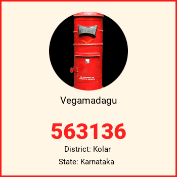 Vegamadagu pin code, district Kolar in Karnataka