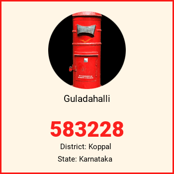 Guladahalli pin code, district Koppal in Karnataka