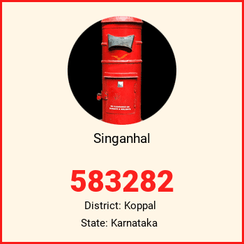 Singanhal pin code, district Koppal in Karnataka