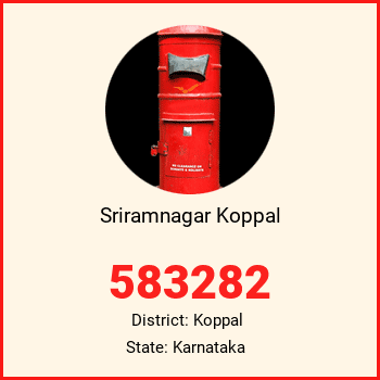 Sriramnagar Koppal pin code, district Koppal in Karnataka