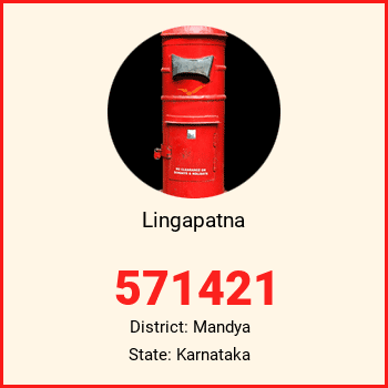 Lingapatna pin code, district Mandya in Karnataka