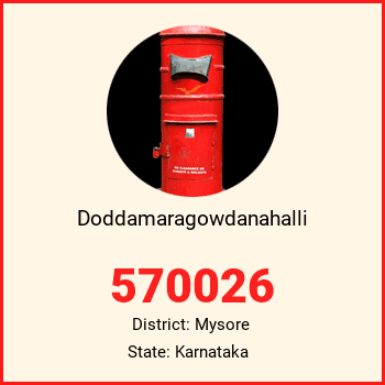 Doddamaragowdanahalli pin code, district Mysore in Karnataka