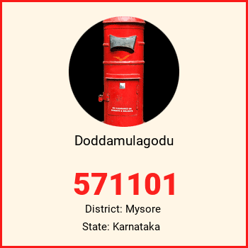 Doddamulagodu pin code, district Mysore in Karnataka