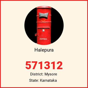 Halepura pin code, district Mysore in Karnataka