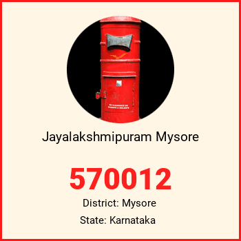 Jayalakshmipuram Mysore pin code, district Mysore in Karnataka