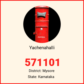 Yachenahalli pin code, district Mysore in Karnataka