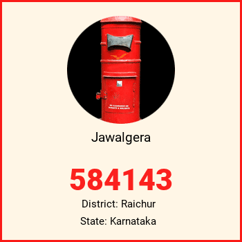 Jawalgera pin code, district Raichur in Karnataka