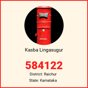 Kasba Lingasugur pin code, district Raichur in Karnataka