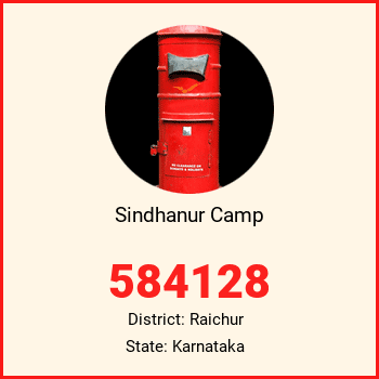 Sindhanur Camp pin code, district Raichur in Karnataka