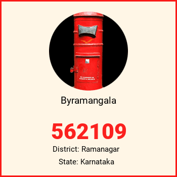 Byramangala pin code, district Ramanagar in Karnataka
