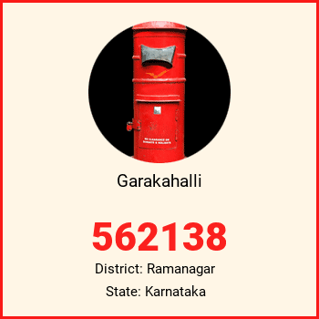 Garakahalli pin code, district Ramanagar in Karnataka