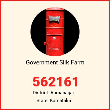 Government Silk Farm pin code, district Ramanagar in Karnataka