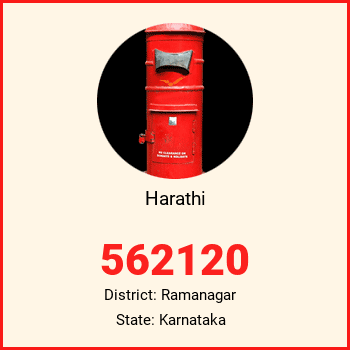 Harathi pin code, district Ramanagar in Karnataka