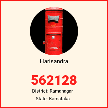 Harisandra pin code, district Ramanagar in Karnataka