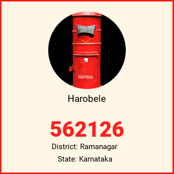 Harobele pin code, district Ramanagar in Karnataka