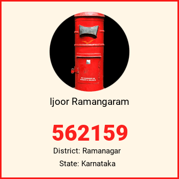 Ijoor Ramangaram pin code, district Ramanagar in Karnataka