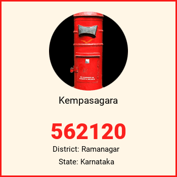 Kempasagara pin code, district Ramanagar in Karnataka