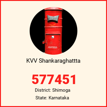 KVV Shankaraghattta pin code, district Shimoga in Karnataka