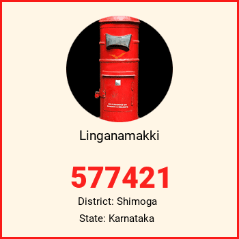 Linganamakki pin code, district Shimoga in Karnataka