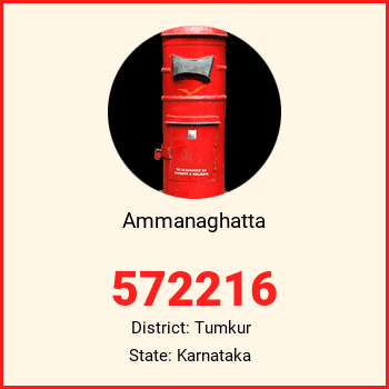 Ammanaghatta pin code, district Tumkur in Karnataka