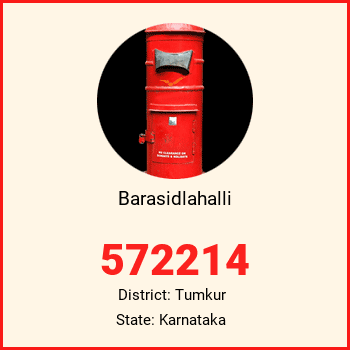 Barasidlahalli pin code, district Tumkur in Karnataka