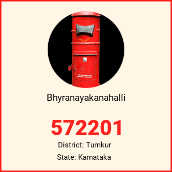 Bhyranayakanahalli pin code, district Tumkur in Karnataka