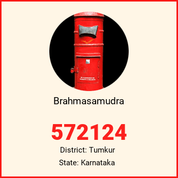 Brahmasamudra pin code, district Tumkur in Karnataka